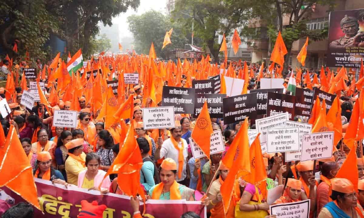 Sakal Hindu Samaj protest march at MumbaiLove Jihad
Anti Conversion Law